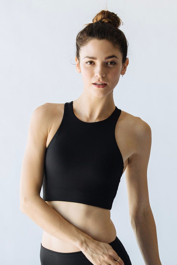 Montiel Activewear Women's Teardrop Sports Bra for Yoga and Pilates